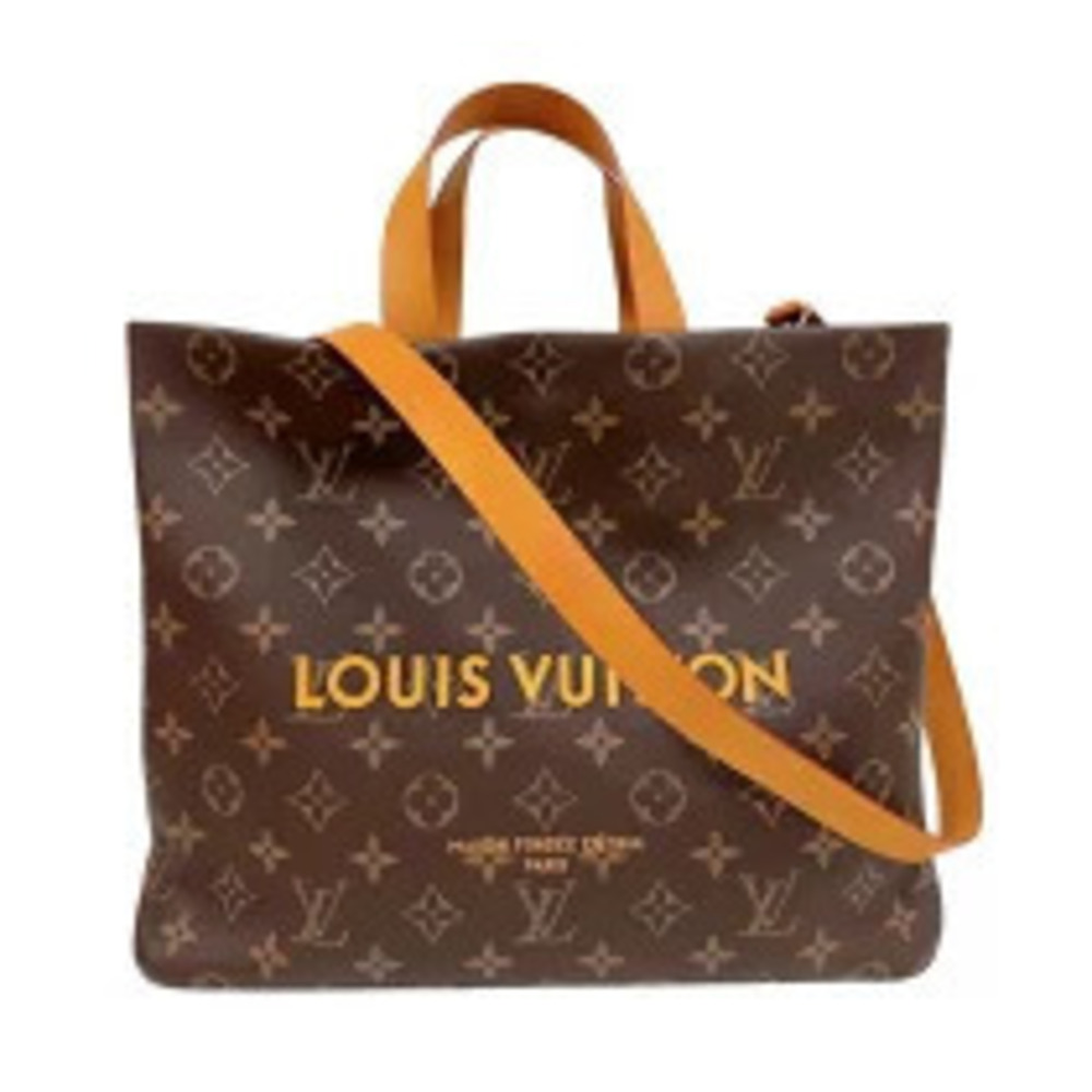 Louis Vuitton Shopper Tote Brown Monogram Bag